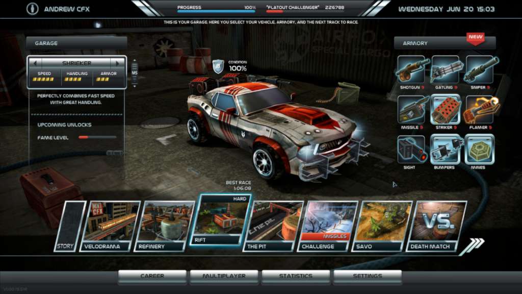 Death Rally Steam Gift