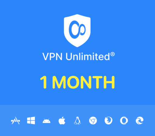 VPN Unlimited - 1 Month Subscription Code