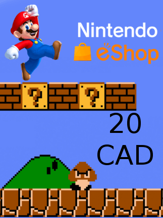 Nintendo eShop Gift Card 20 CAD - Nintendo Key - Canada – Bild 3