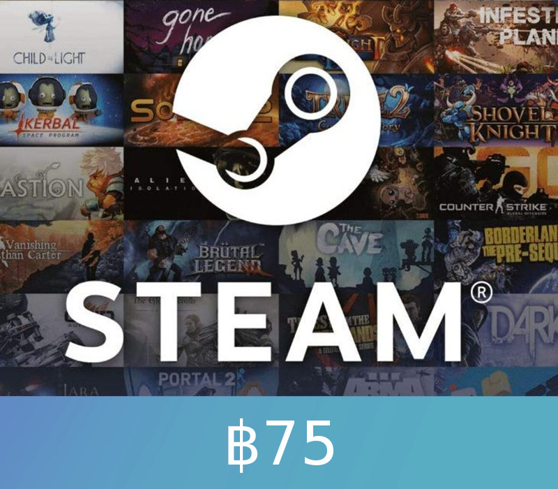 Steam Wallet THB 75 Gift Card