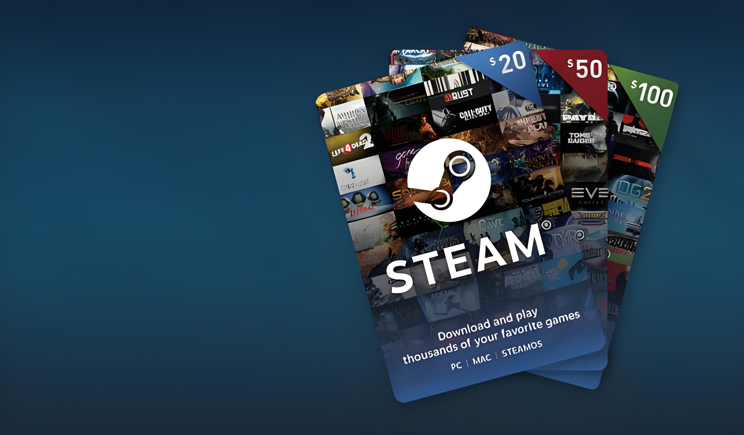 Steam Gift Card 50 USD - Steam Key - United States – Bild 2