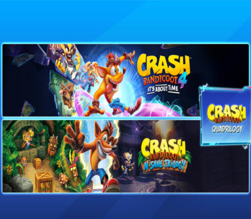 Crash Bandicoot Quadrilogy Bundle PS4 Account