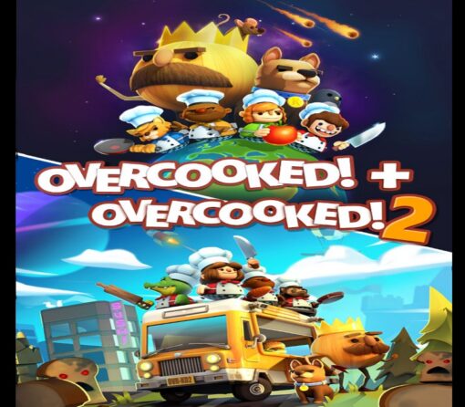 Overcooked! + Overcooked! 2 PS4/PS5 Account