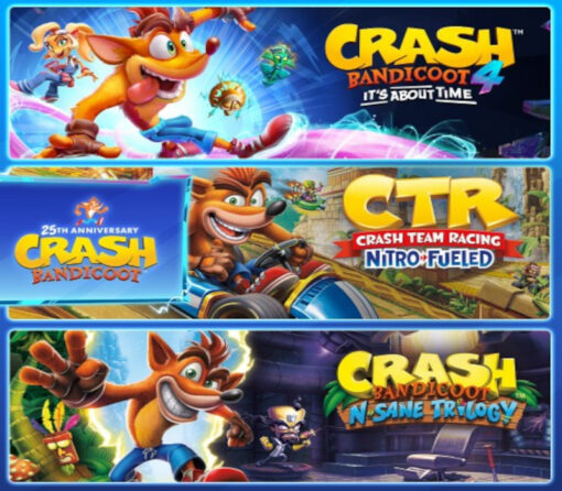 Crash Bandicoot Crashiversary Bundle PS4 Account