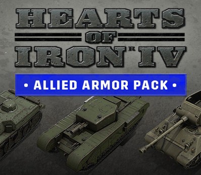 Hearts of Iron IV - Allied Armor Pack DLC PC Steam CD Key