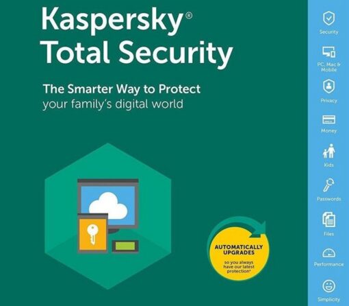 Kaspersky Total Security US/CA/CO/MX/BR/CL/AR Key (3 Years / 3 Devices)
