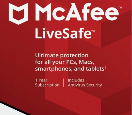 McAfee LiveSafe 2025 Key (2 Years / 1 Device)