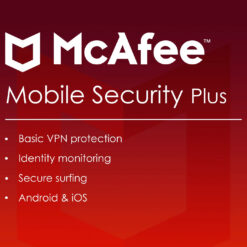 McAfee Mobile Security Plus VPN Key (1 Year / Unlimited Devices)
