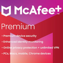 McAfee+ Premium Individual Key (1 Year / Unlimited Devices)