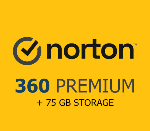 Norton 360 Premium US Key (1 Year / 10 Devices) + 75 GB Cloud Storage