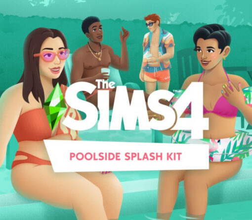The Sims 4 - Poolside Splash Kit DLC EU PC EA App CD Key