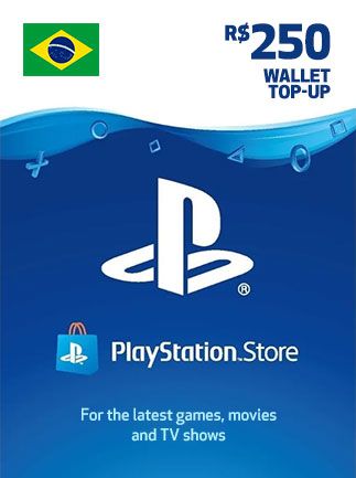 PlayStation Network Gift Card 250 BRL - PSN Brazil