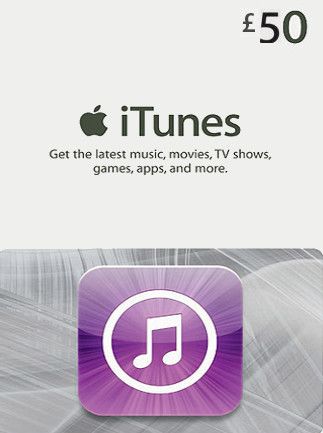 Apple iTunes Gift Card 50 GBP - iTunes Key - United Kingdom