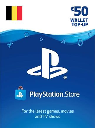 PlayStation Network Gift Card 50 EUR - PSN Belgium