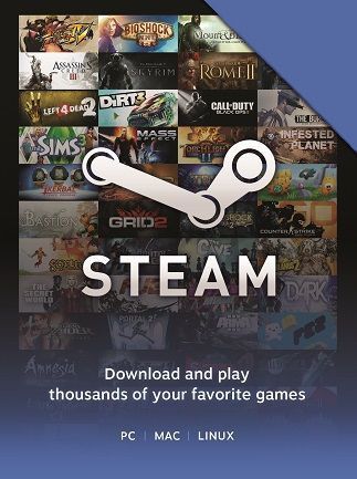 Steam Gift Card 100 BRL - Steam Key - Brazil