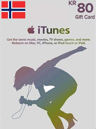 Apple iTunes Gift Card 80 NOK - iTunes Key - Norway
