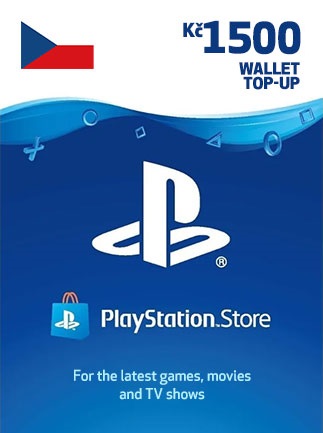 PlayStation Network Gift Card 1500 CZK - PSN Czech Republic