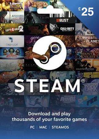 Steam Gift Card 35 GBP - Steam Key - UNITED KINGDOM