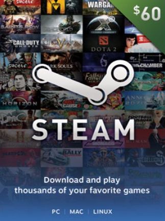 Steam Gift Card 66 USD - Steam Key - UNITED STATES
