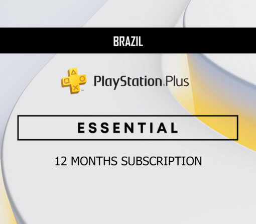 PlayStation Plus Essential 12 Months Subscription BR