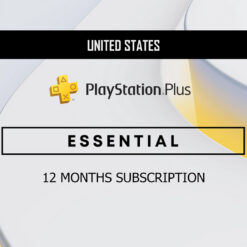 PlayStation Plus Essential 12 Months Subscription US